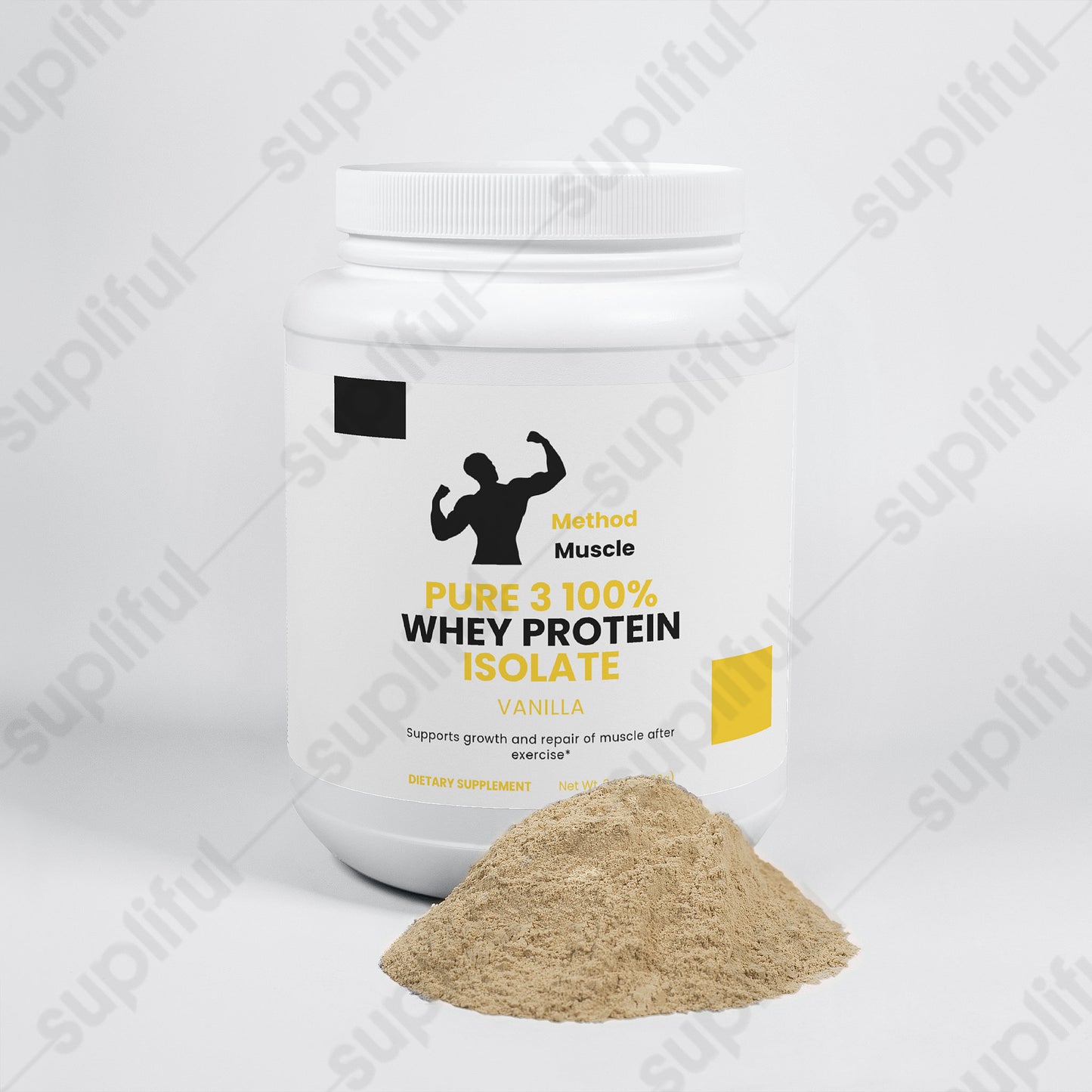 Method Muscle Pure 3 100% Whey Protein Isolate - Vanilla