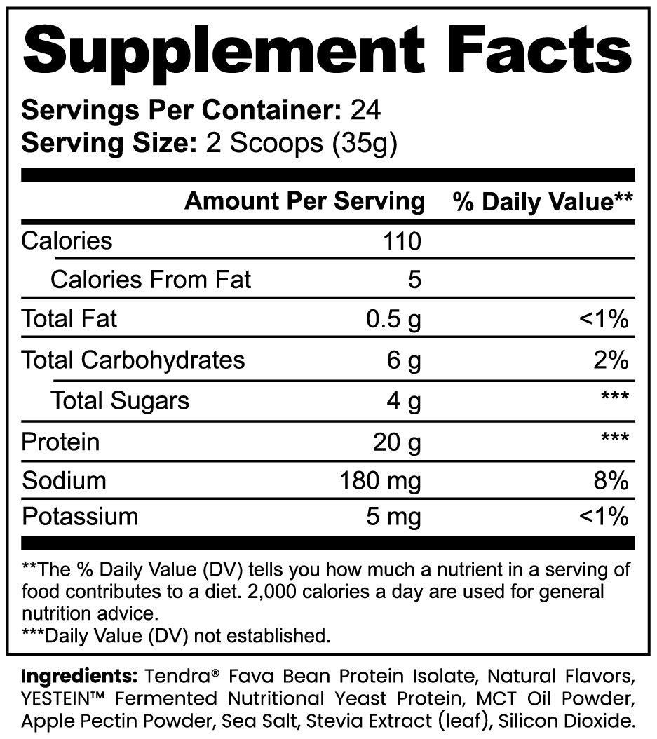 Purely Sculpted Vegan Plant Protein - Vanilla