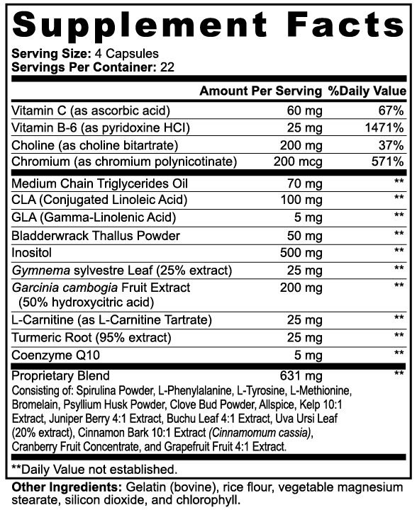 Methodical Shred Fat Burner with MCT