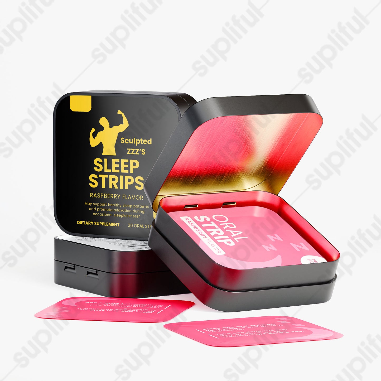 Sculpted ZZZ's Sleep Strips