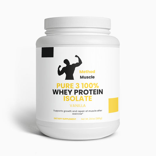Method Muscle Pure 3 100% Whey Protein Isolate - Vanilla