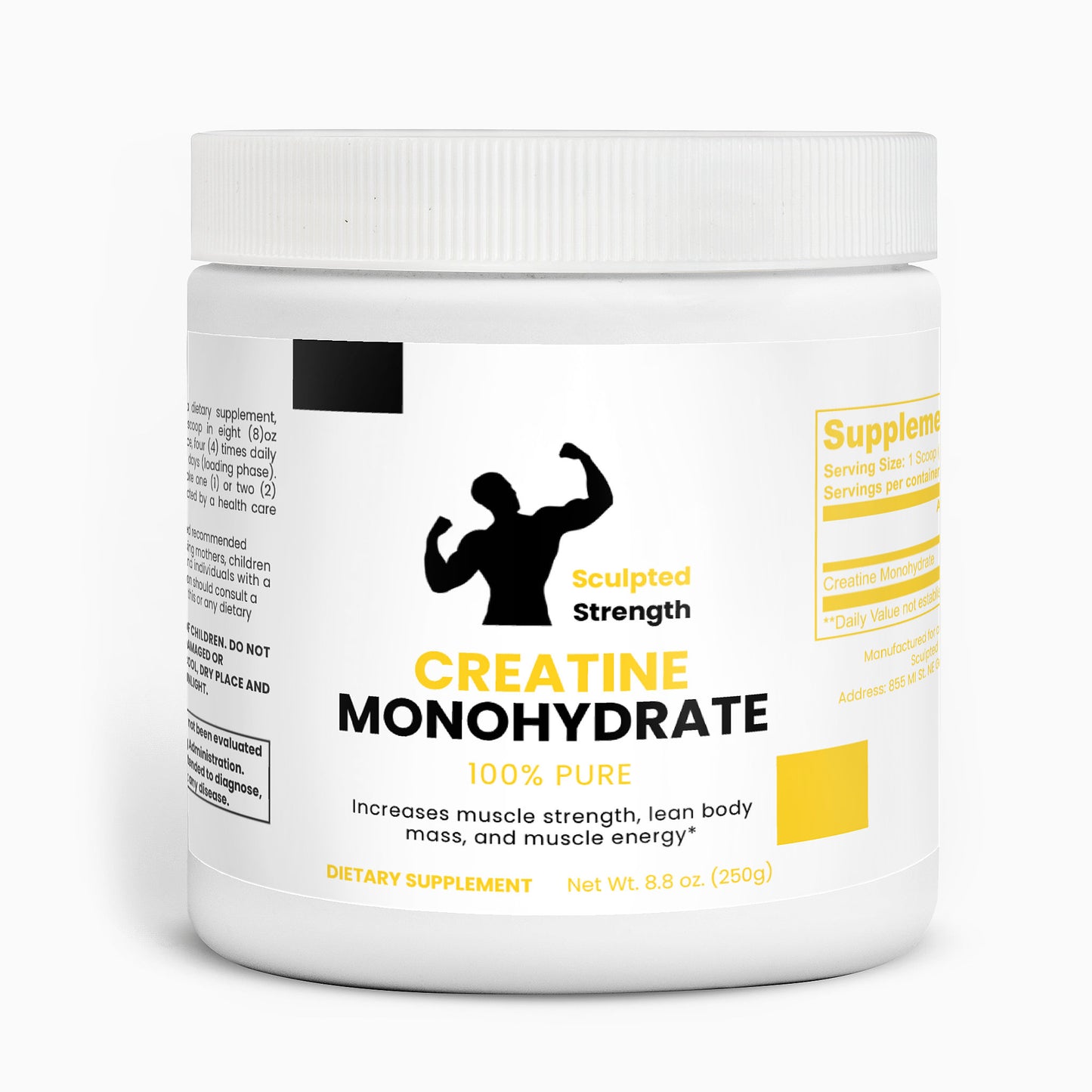 Sculpted Strength Creatine Monohydrate